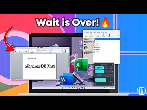 Install MS OFFICE on Chrome OS Flex - Run Windows Programs ! 😍