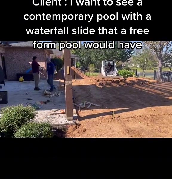 Contemporary Pool with a twist #pool #design #homeimprovement #construction #build