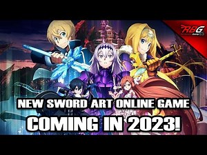 New Sword Art Online Game Coming in 2023 to PS5, Xbox Series X/S & Steam!