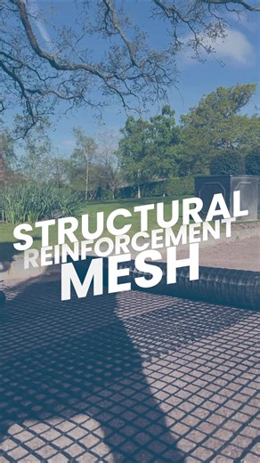 Why is Structural Reinforcement Mesh so important? 💪 SRM boosts structural performance by 73%. Spreads load evenly. Reduces stress points. Helps prevent re-entrant cracks. Easy to use and engineered specifically for Resin Bound… It’s the insurance that makes installs built to last 🔧 #resinbound #mesh #construction #groundworks #vuba