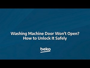 Washing Machine Door Won’t Open: How to Unlock It Safely