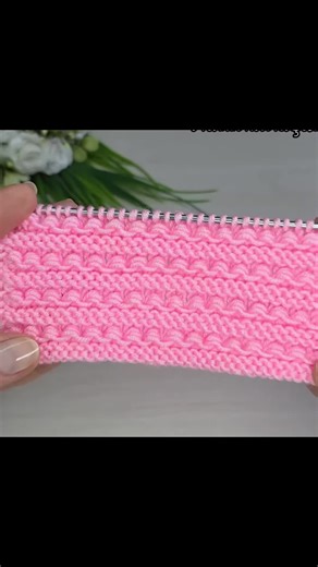 Easy two-sided knitted vest model pattern #crochet #knitting #diy #handmade #flower