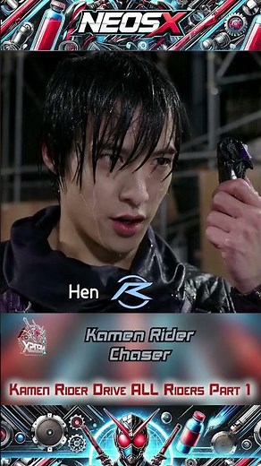 Kamen Rider Drive ALL Riders Part 1 #kamenrider #drive #mach #chaser #protodrive #heart #brain