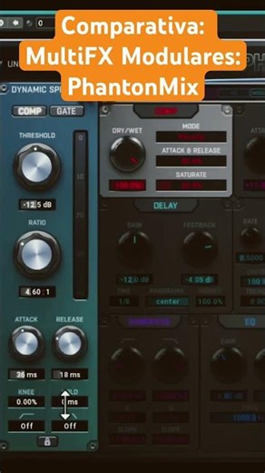 Comparativa MultiFX Modulares: PhantonMix de #unitedplugins