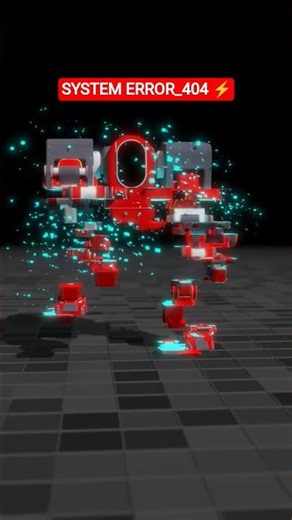 Cinematic 3D Glitch Effect in Houdini #houdinifx #simulation #vfx