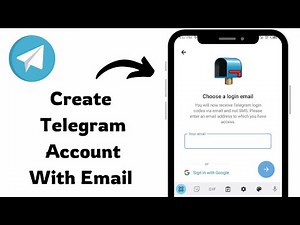 How To Create Telegram Account With Email - Telegram Email Login (2024)