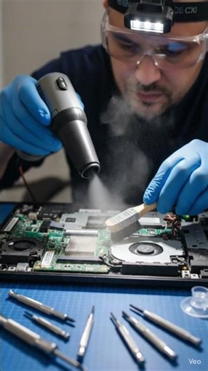 Laptop में धूल? Delay मत करो — Service कराओ!”या“आज सफाई, कल बचत!”