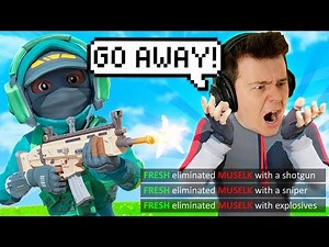 I TROLLED Muselk in Skilled Matchmaking! (RAGE)