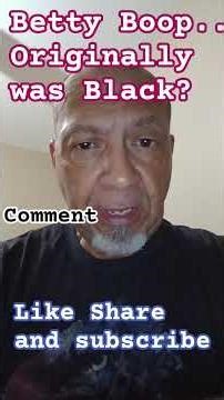 Betty Boop... originally was Black? #ai #talk #subscribe# black history month #Betty Boop