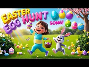 Easter Egg Hunt Hunt Song for Kids 🐣 | Sing Along Kids Song