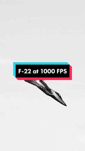 Mesmerizing Slow Motion Footage of F-22 Raptor at 1000 FPS