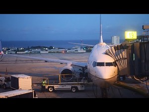 UA137便　グアム→名古屋（中部）