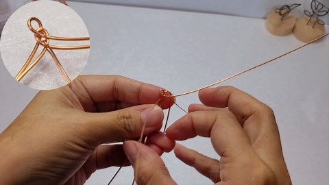 Making XO bangle with love | jewelry tutorial | beads and wire jewelry 1008