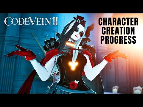 My Gothic Aristocrat Vampire Character 🌹| Code Vein II Character Creator