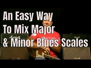 Blues Guitar Soloing Lesson - Mixing Major And Minor Blues Using The House Pattern And Box 3