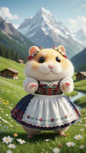 Hamchi wunderschön! Unser tanzender Hamster! 🐹❤️🇨🇭