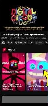 reaccionando tráiler del capítulo 9 the digital circus