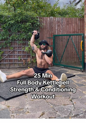 25-Minute Full Body Kettlebell Metcon Workout