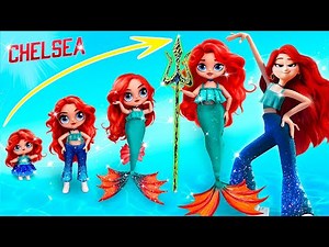 Chelsea la Sirena Creciendo / 32 manualidades de Kraken para muñecas LOL OMG
