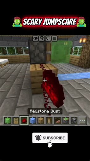Minecraft scary jumpscare 😱#minecraft #shorts #minecraftbuild #viral #populer