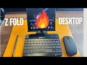 How to set up your mobile office like a pro with the Galaxy z fold 4.#zfold #zfold5