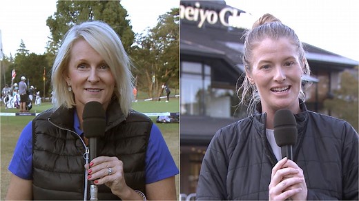 5.3K views · 65 reactions | Kate Burton and Ali Whitaker bring us their predictions from the TOTO JAPAN CLASSIC! Live Round 1 coverage begins tonight at 11 pm ET on Golf Channel! | LPGA | Facebook
