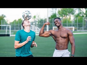 Bodybuilder Challenges Pro Football Player
