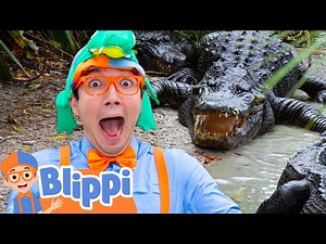 Blippi's Spooky Alligator Trick-or-Treat Adventure! 🎃🐊🕸️ | Fun Halloween Educational Videos for Kids - Videos For Kids