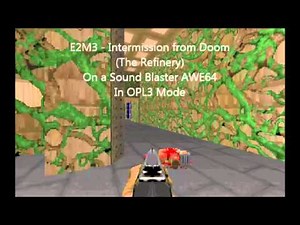 DOOM - E2M3 - Intermission from Doom - OPL3