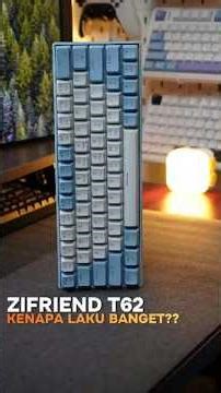 MECHANICAL KEYBOARD MURAH!! ZIFRIEND T62 | BACKLIGHT | RED SWITCH | LAYOUT 60% #zifriendt62