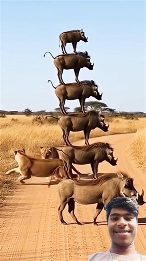 #animals😂😀😂😀😂😀😂 #wildlife #animalworld #wildanimals #lion #funny #bhojpurimusic #comedy