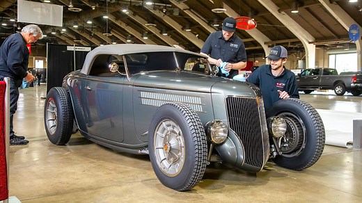 America’s Most Beautiful Roadster - AMBR 2025 Winner: Ross Myers’ 1936 Ford Fenderless Roadster