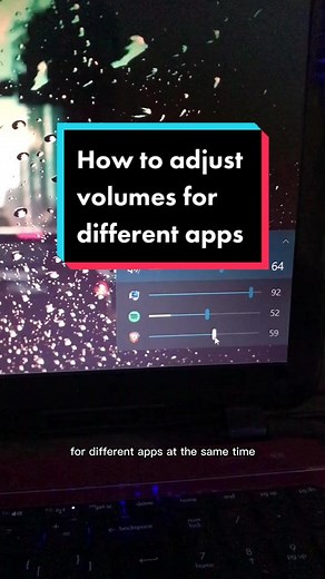 Adjusting Volumes for Different Apps on Your PC