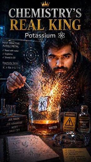 Is Element ko Paani me daalo… Explosion Guaranteed 💥😳 #class10 #cbse #shortsfeed
