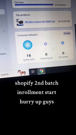 shopify 2nd batch inrollment start hurry up guys #shopifyonlinecourse #shopifycourse #shopifytips #shopify #shopifydropshipping #shopifysmallbusiness