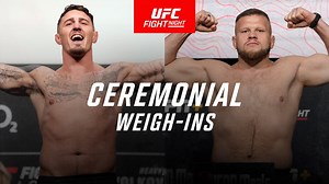 UFC London: Ceremonial Weigh-In MMA Video