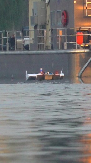 Human-Powered Boat Racing Across Water