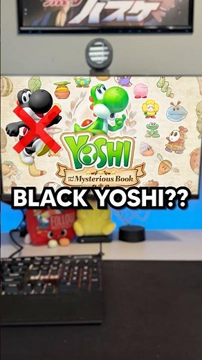 Where is BLACK YOSHI in Yoshi and the Mysterious Book???