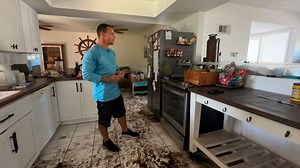Port Richey residents deal with street flooding in aftermath of Hurricane Helene