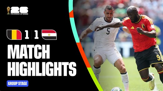 Highlights | Belgium 1-1 Egypt | FIFA World Cup 2026™