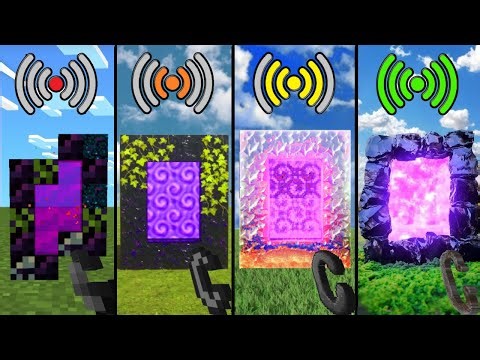 Nether Portals with Different Wi-Fi in Minecraft