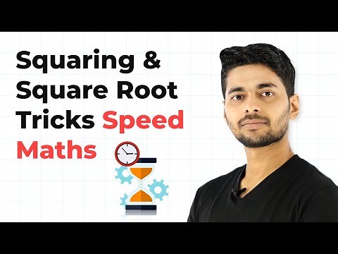 Simple Trick to Find Square Root of any Number | Learn Squaring of Numbers | Speed Maths Tricks