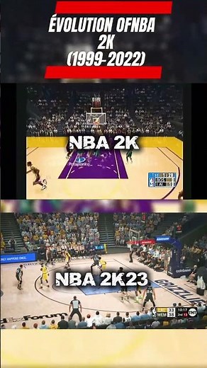 26 Years of NBA 2K Games Evolution #gaming #gamingrevolution