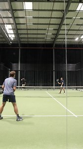 47K views · 60 reactions | Warm-Up Drill: 1️⃣ Back Glass & 1️⃣ Volley . Prepare to level-up your game on the court with this two player dynamic warm-up routine! . One back glass shot, followed by a volley  . Tag your drills partner! By the way it's good for fitness too  . #ThePadelSchool #PadelTips #PadelTraining | The Padel School | Facebook