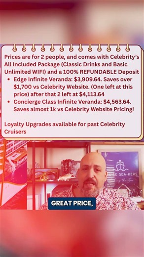 Celebrity Edge Alaska Cruise Deal