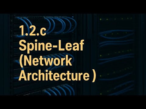 CCNA 200-301, Free full course, 1.2.c Spine-leaf networking architecture