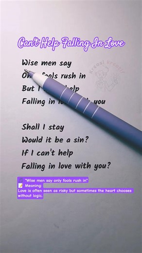 Easy English Karaoke | Can't Help Falling In Love (1) – Sing & Learn English