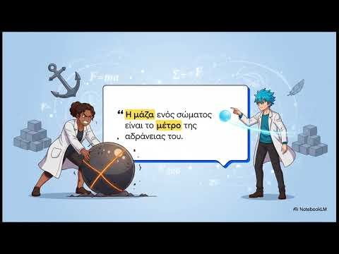 Μάζα, Δύναμη & Αδράνεια