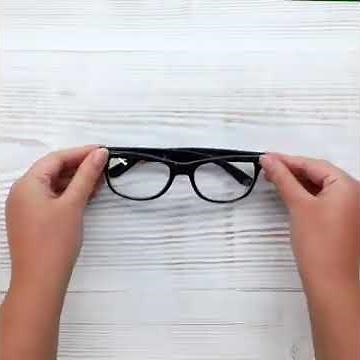 How do you clean cloudy glasses