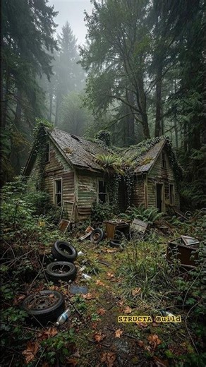 Abandoned Cabin GLOW UP ✨